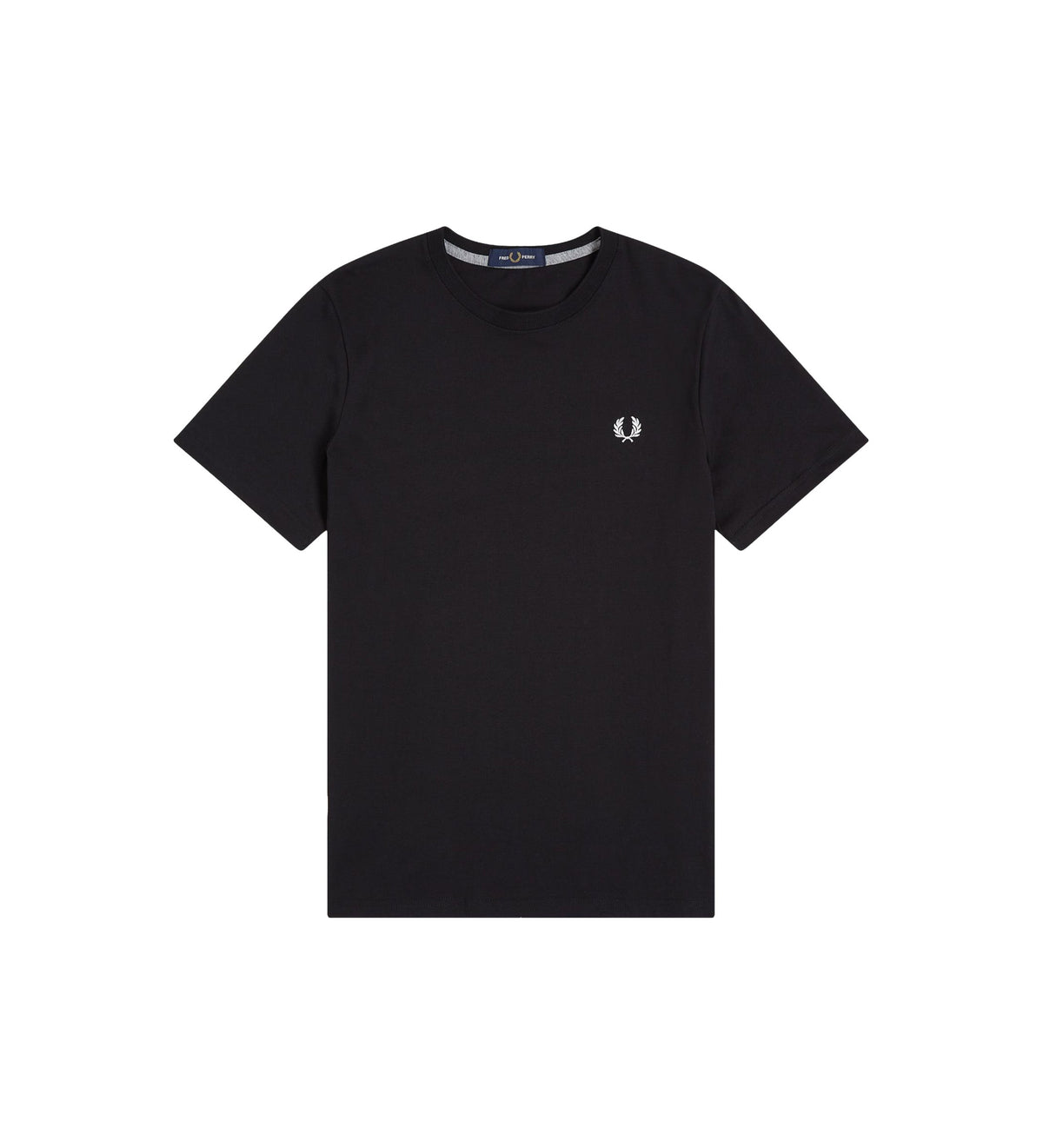 T-Shirt Fred Perry Fp Crew Neck T-Shirt Nero