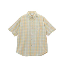 Gramicci S/S Checkered Ombre Shirt Mustard