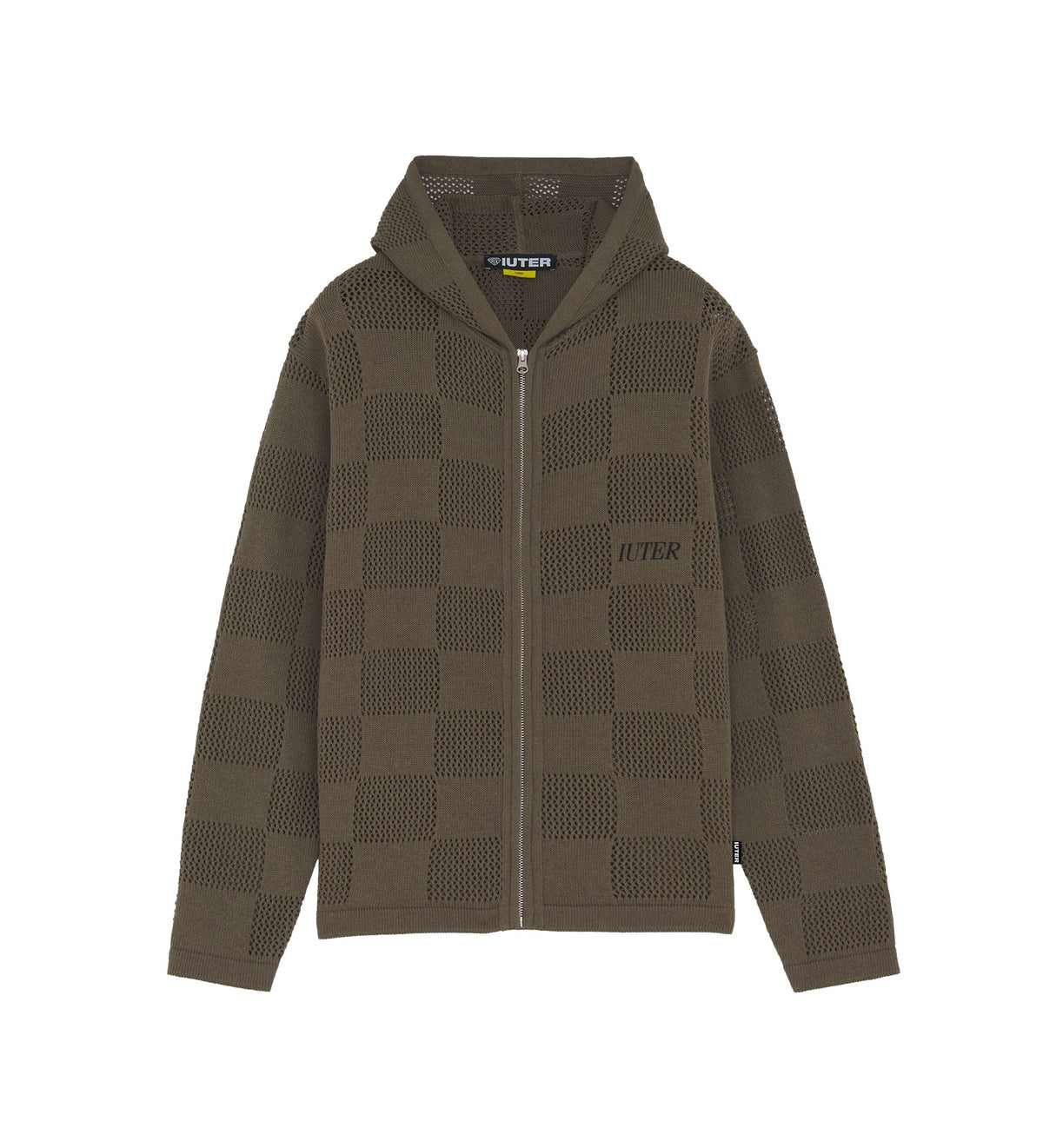 Iuter Battle Mesh Zip Hoodie