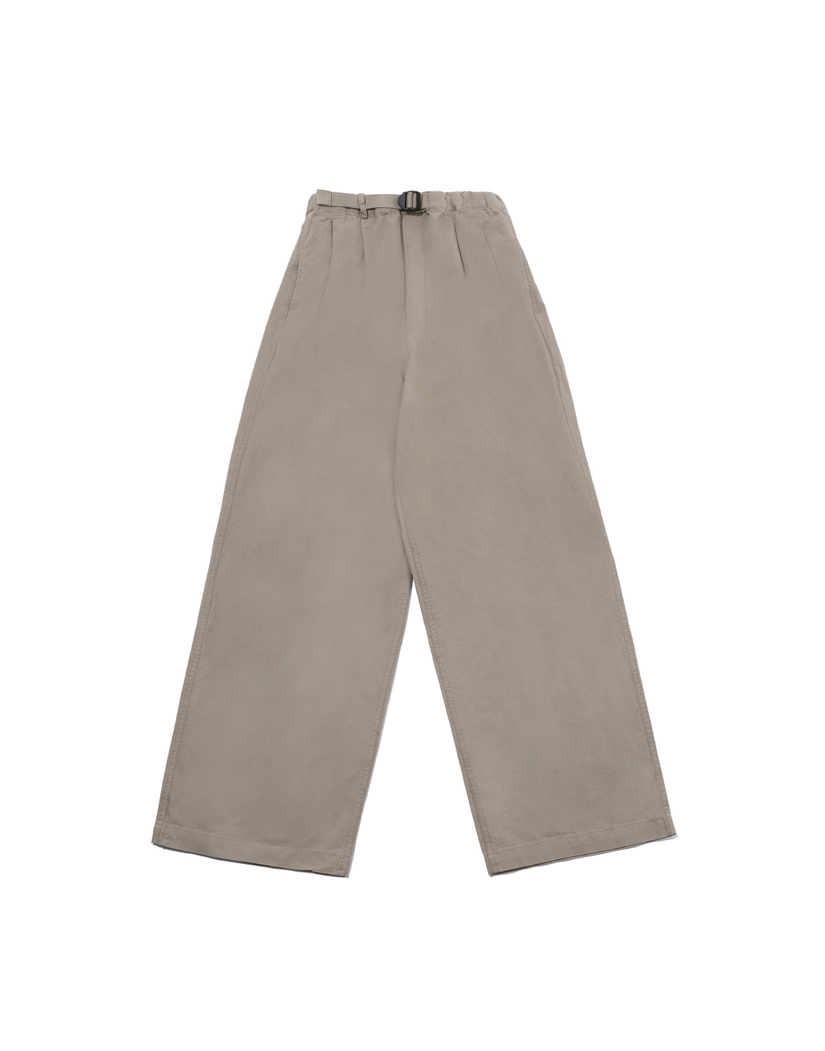 Kappy Two Tuck Wide Pants Beige