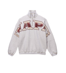 Felpa Half Zip Pdf B-Pdf Hz Nature Grey Mel 430