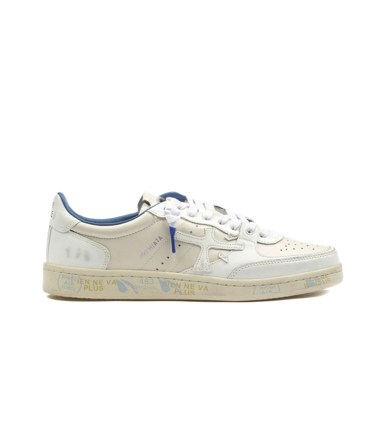 Premiata Basket Clay 7515 White Leather