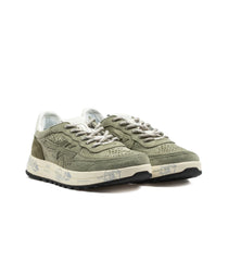 Premiata Nous 8290 Pelle Traforata Verde Uomo