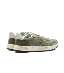 Premiata Nous 8290 Pelle Traforata Verde Uomo