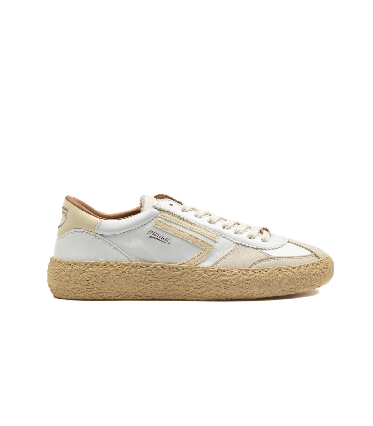 Puraai Vintage Vegan Foil Leather Coconut Milk