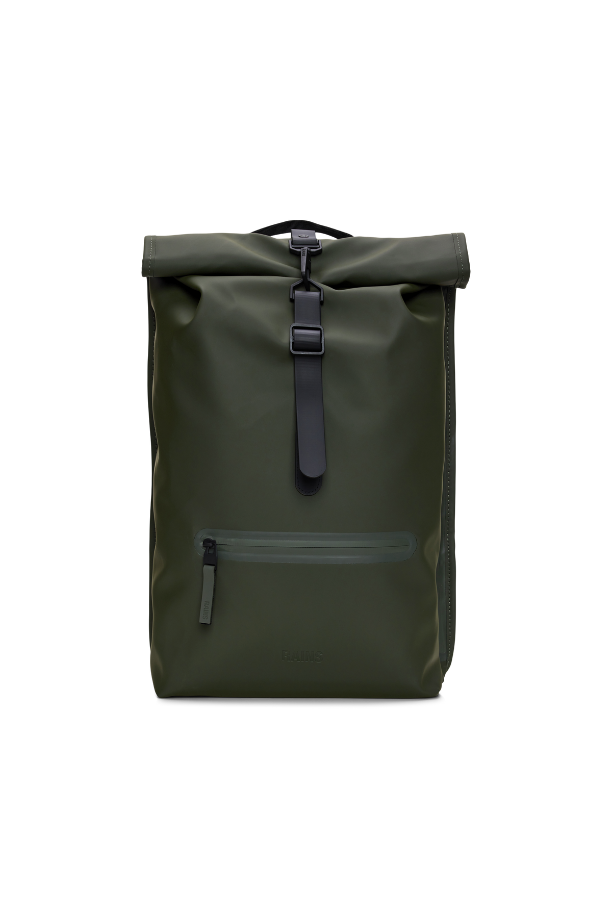 Rains Rolltop Rucksack Verde