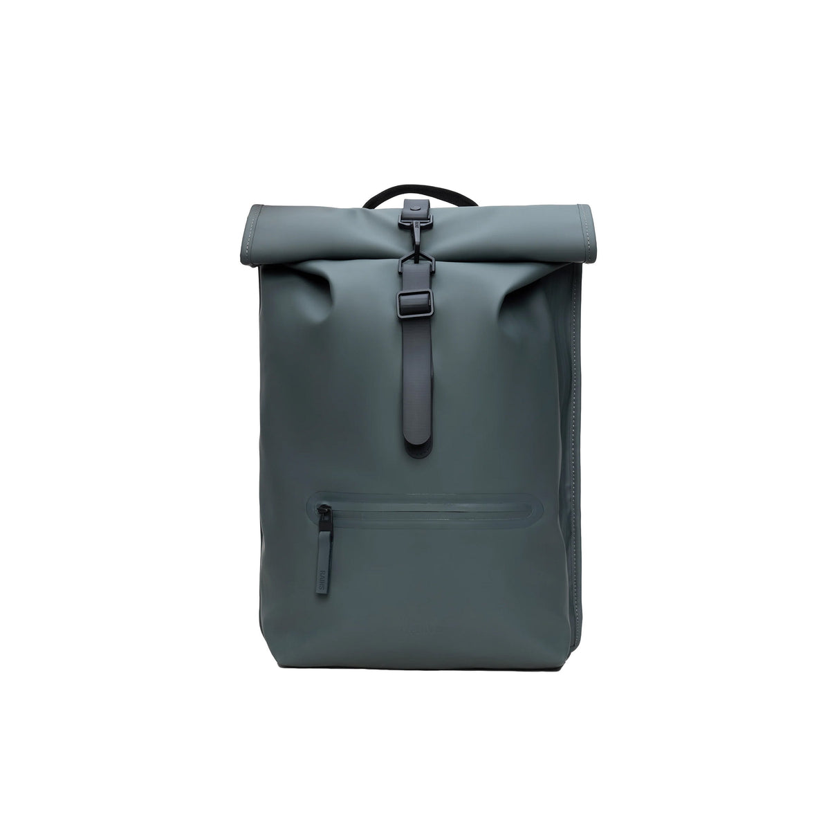 Rains Rolltop Rucksack Darkgrey
