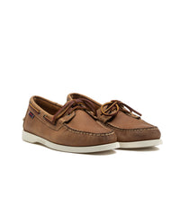 Sebago Docksides Portland Crazy Horse Brown Tan