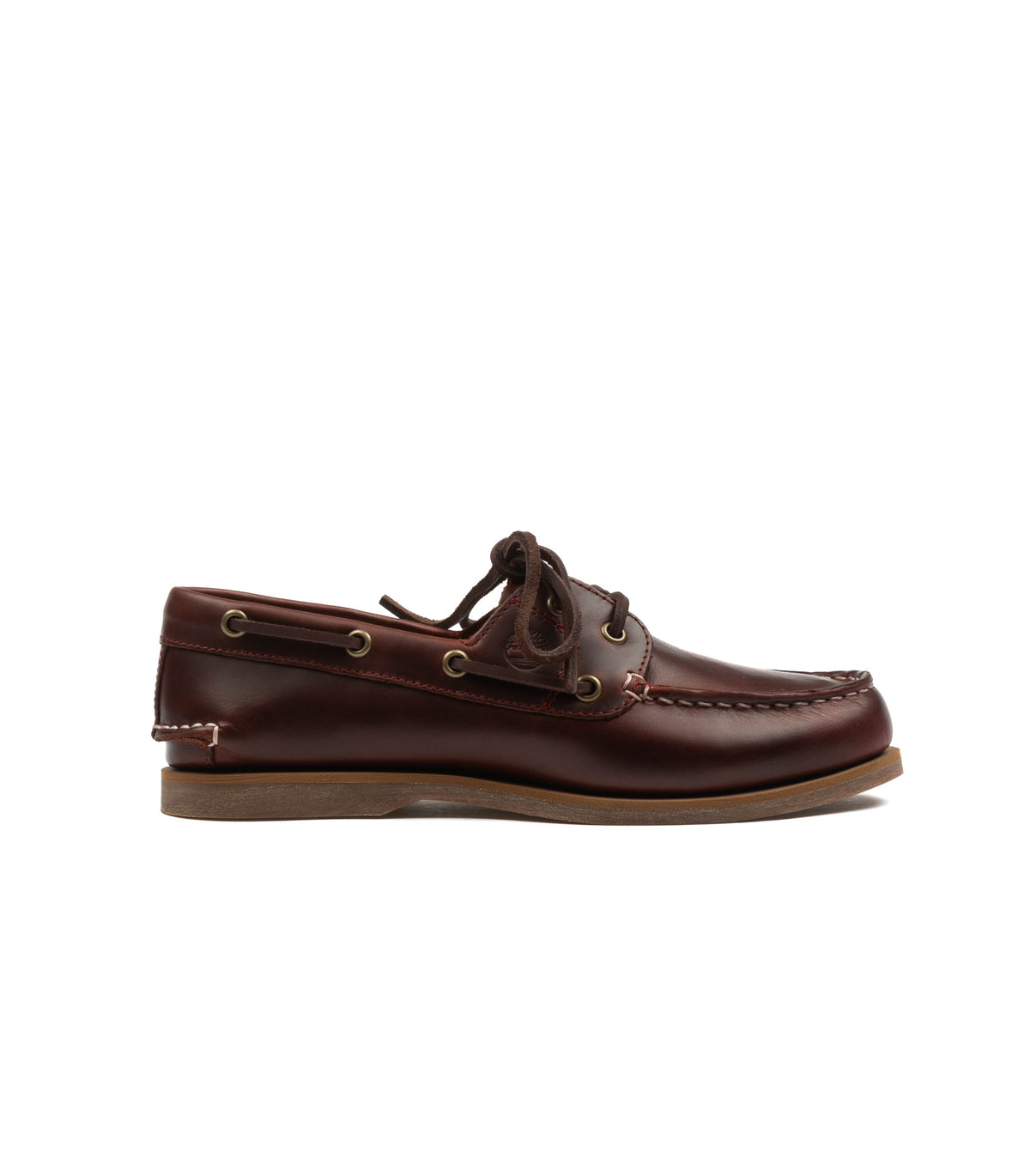 Timberland Classic Boat Boat Shoe Burgundy Full Grain Donna