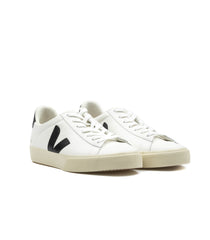 Veja Campo Chromefree Leather Extra White Black Uomo