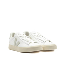 Veja Campo Chromefree Leather Extra White Natural Suede