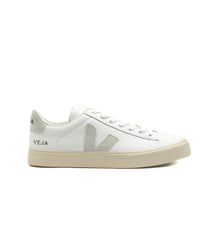 Veja Campo Chromefree Leather Extra White Natural Suede