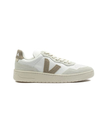 Veja V-90 Leather White Taupe