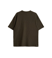 Wooden Crop Tee Waffle Conn Taschino
