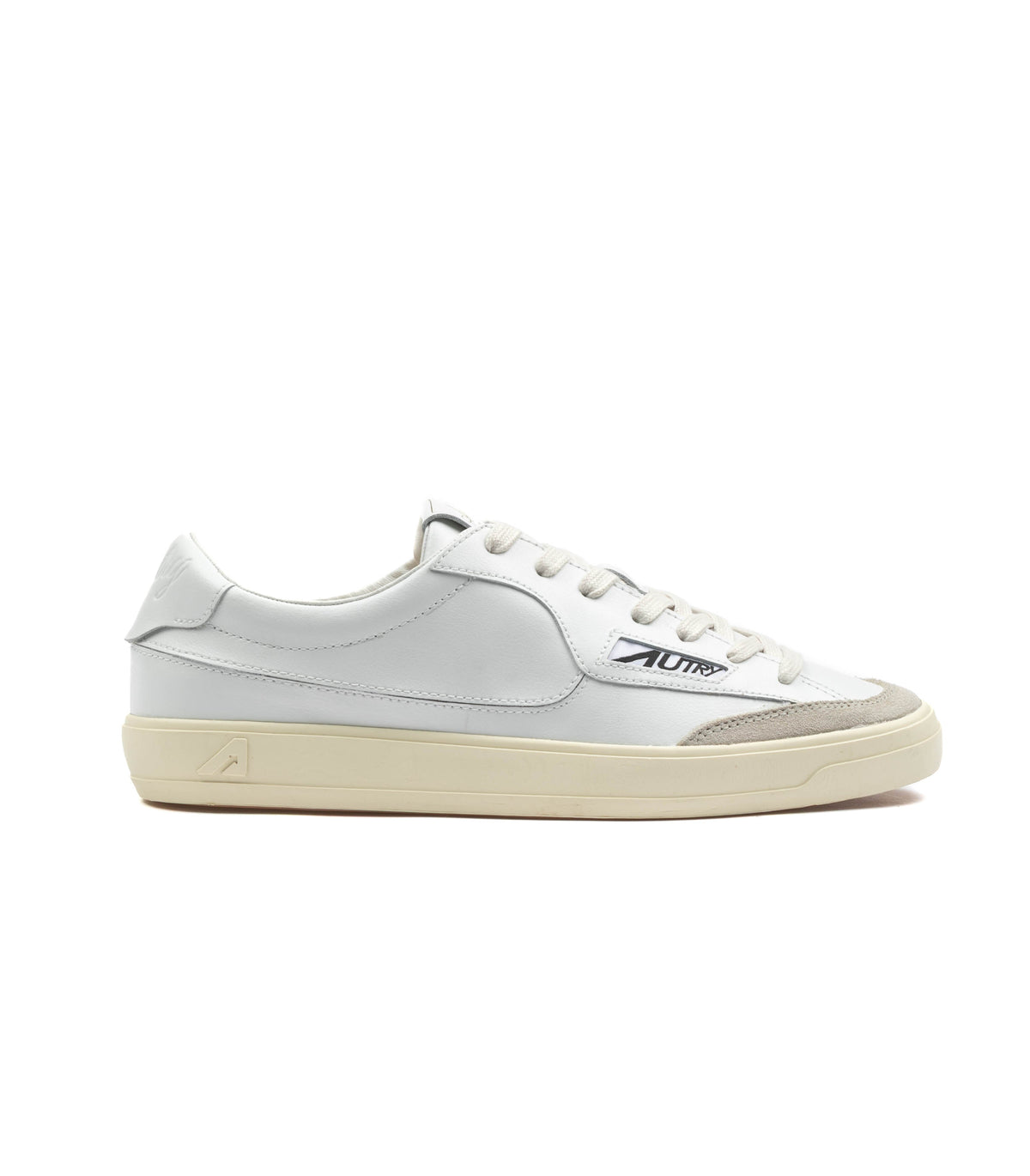 Autry Windscape Leather Suede White Uomo