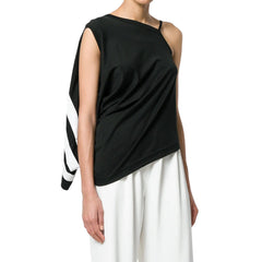Y-3 WOMEN'S STRIPE TANK TOP