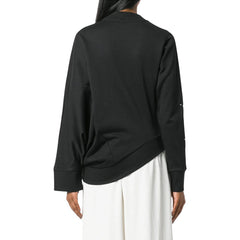 Y-3 WOMEN'S SASHIKO SLOGAN SWEATER