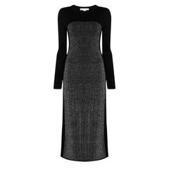 Y-3 WOMEN'S CH1 REFLECTIVE KNIT DRESS