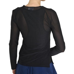 Y-3 MESH FITTED TEE
