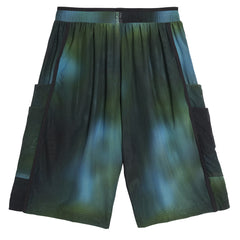 Y-3 ALLOVER PRINT MESH SHORTS