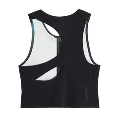 Y-3 ALLOVER PRINT RUNNING FITTED TOP