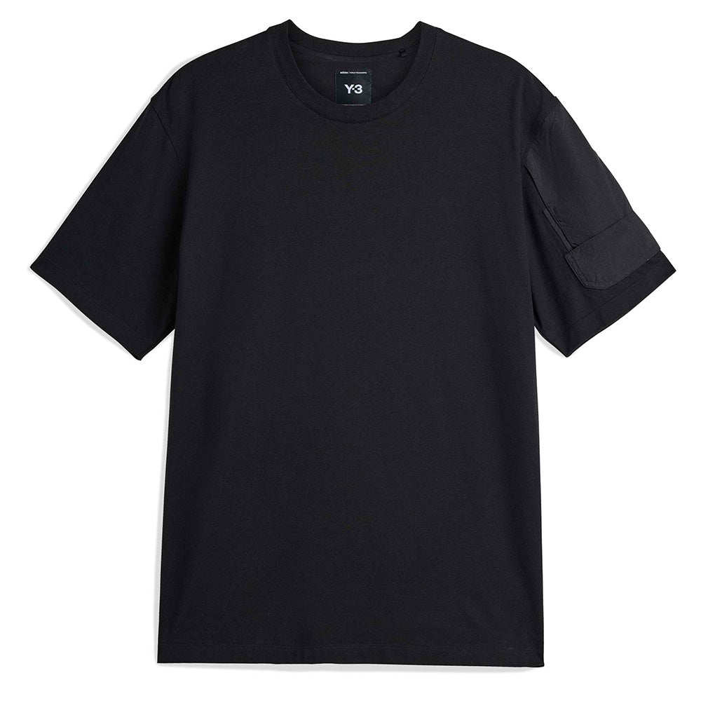 Y-3 UTILITY SHORT SLEEVE TEE