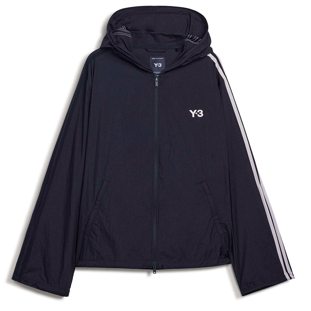 Y-3 NYLON WIRED 3 STRIPES TRACK TOP