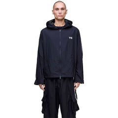 Y-3 NYLON WIRED 3 STRIPES TRACK TOP