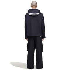 Y-3 NYLON WIRED 3 STRIPES CARGO PANTS