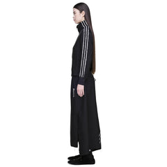 Y-3 SPORT UNIFORM RAW CUT 3 STRIPES SKIRT