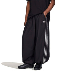 Y-3 RAW EDGE 3 STRIPES WIDE PANTS