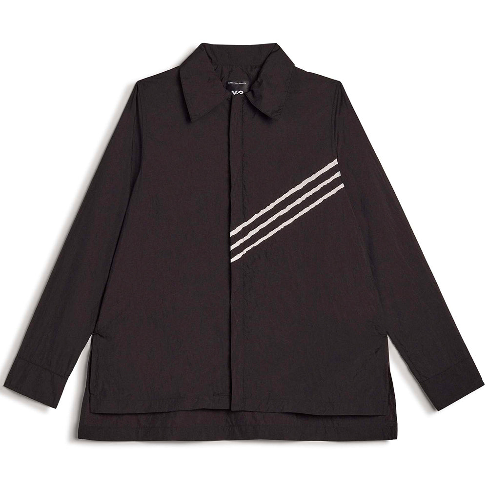 Y-3 RAW EDGE 3 STRIPES SHIRT