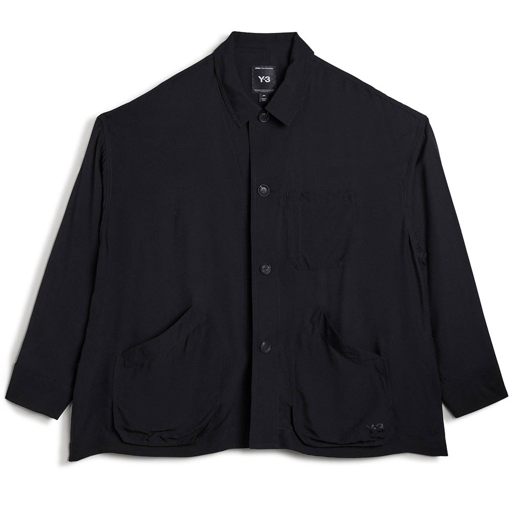 Y-3 VISCOSE CHORE SHIRT JACKET