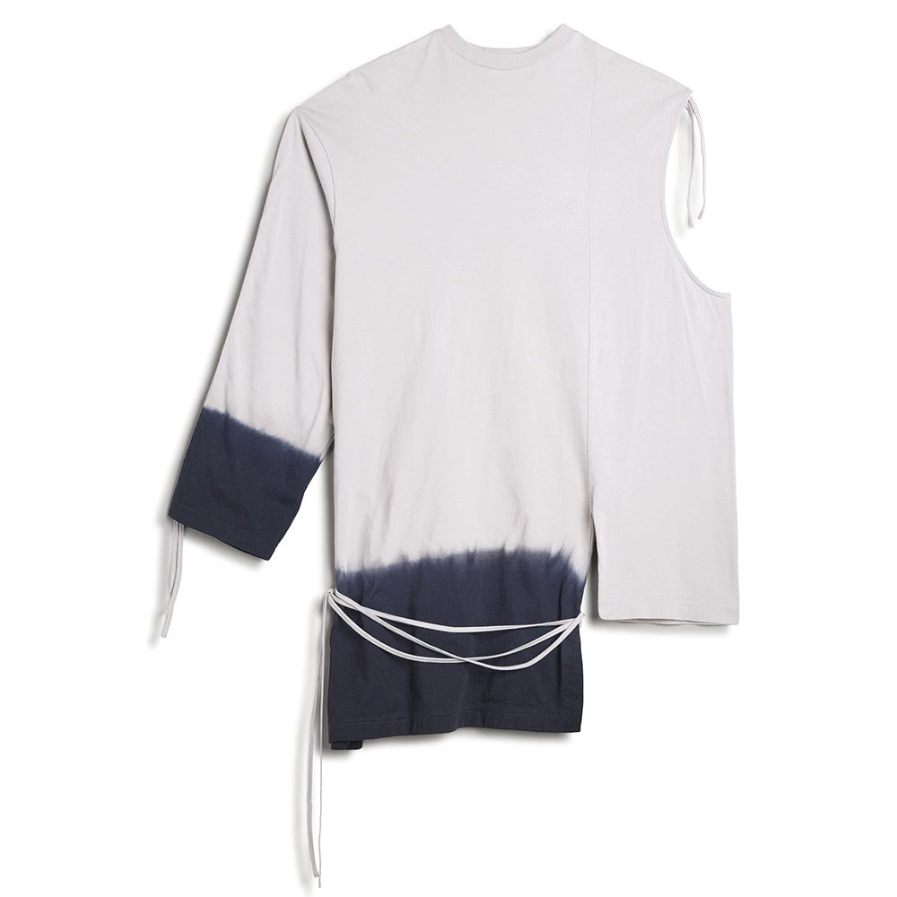 Y-3 DIP DYE CINCHED DRAPE TEE