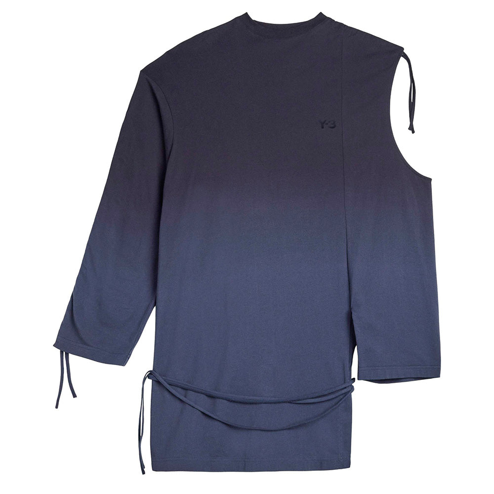 Y-3 DIP DYE CINCHED DRAPE TEE
