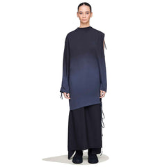 Y-3 DIP DYE CINCHED DRAPE TEE