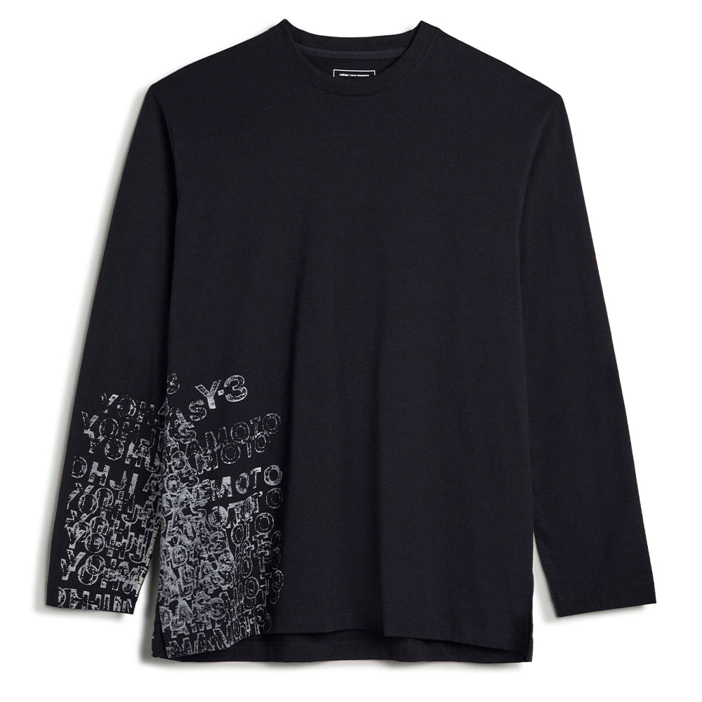 Y-3 GFX LONG SLEEVE TEE