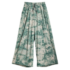 Y-3 RAW EDGE 3 STRIPES AOP WIDE PANTS