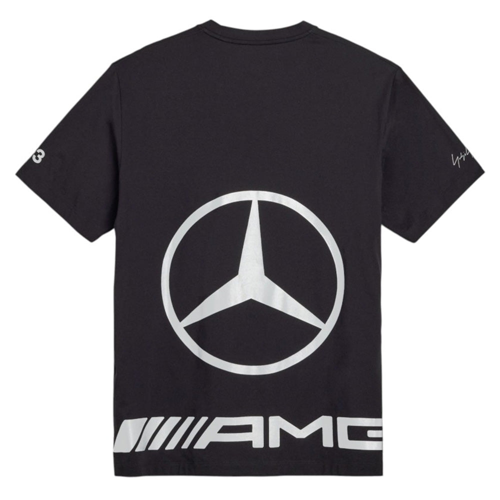 Y-3 MERCEDES-AMG PETRONAS FORMULA 1 TEAM STAR LOGO SHORT SLEEVE TEE