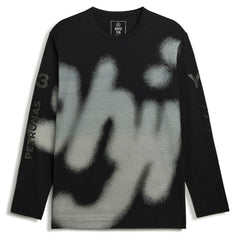Y-3 MERCEDES-AMG PETRONAS FORMULA 1 TEAM YOHJI GRAPHIC LONG SLEEVE TEE