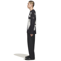 Y-3 MERCEDES-AMG PETRONAS FORMULA 1 TEAM YOHJI GRAPHIC LONG SLEEVE TEE