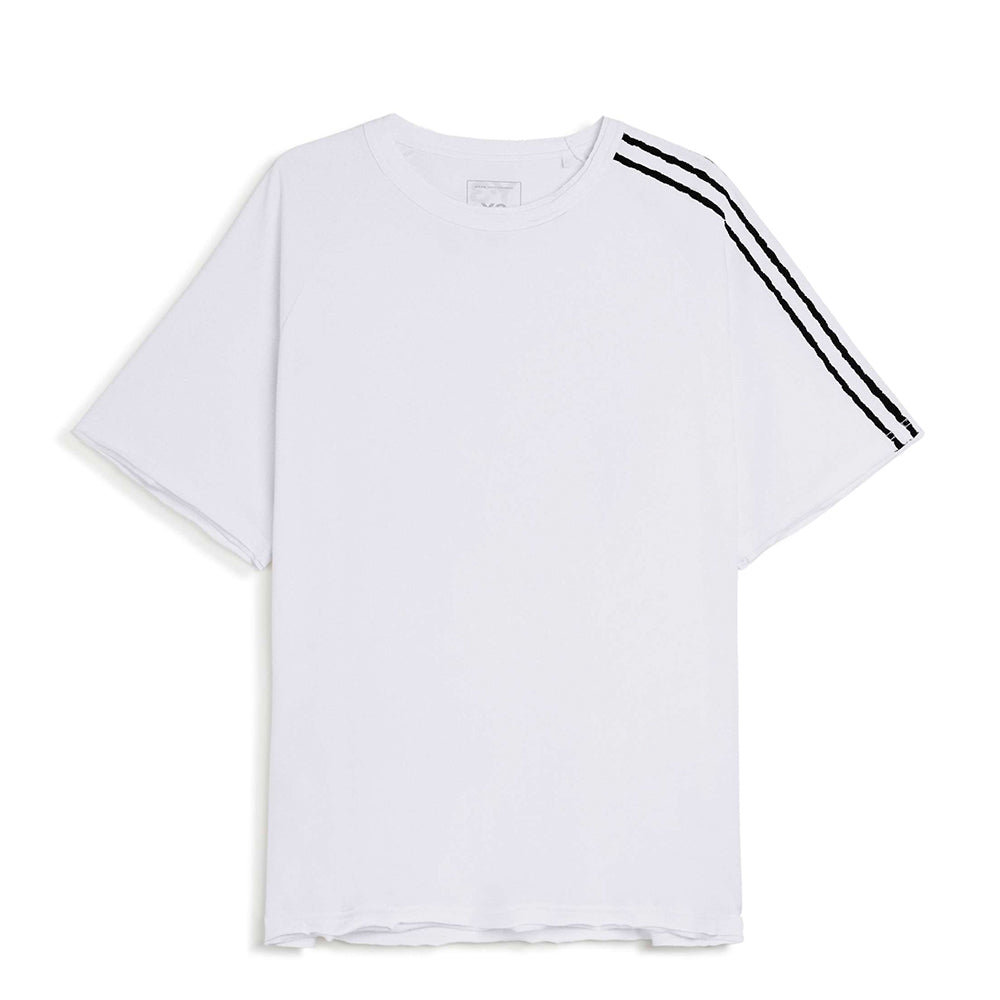 Y-3 RAW EDGE 3 STRIPES SHORT SLEEVE T-SHIRT