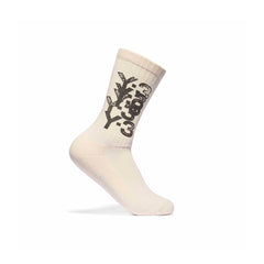 Y-3 GRAPHIC CREW SOCKS