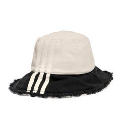 Y-3 STRIPES BUCKET HAT