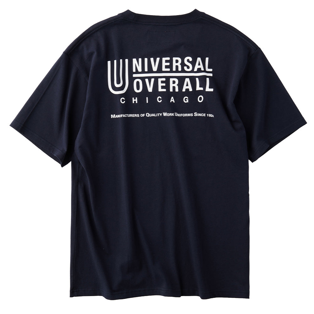 UNIVERSAL OVERALL UO BACK LOGO S/S TEE
