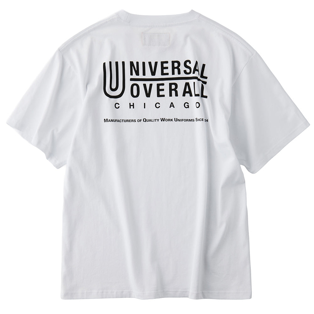 UNIVERSAL OVERALL UO BACK LOGO S/S TEE