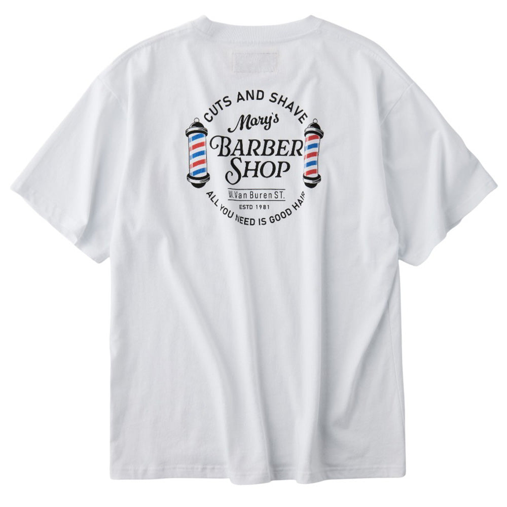UNIVERSAL OVERALL BARBER SHOP S/S T-SHIRT