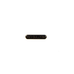 UNDERGROUND ANTI BULLYING ENAMEL PIN BADGE