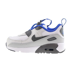 Nike Air Max 90 Toggle (TD) Toddlers Shoes White-Iron Gray Fog