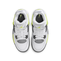 Big Kids' Air Jordan 4 Retro "Light Lemon Twist"